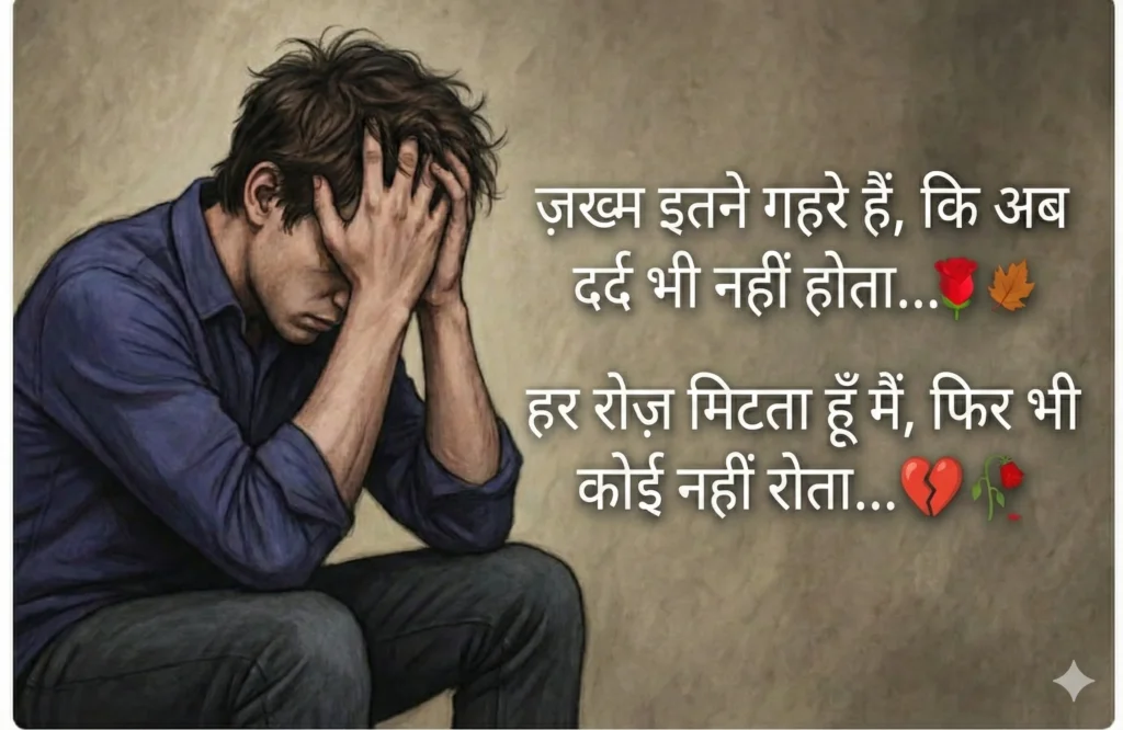 2 Line Sad Shayari