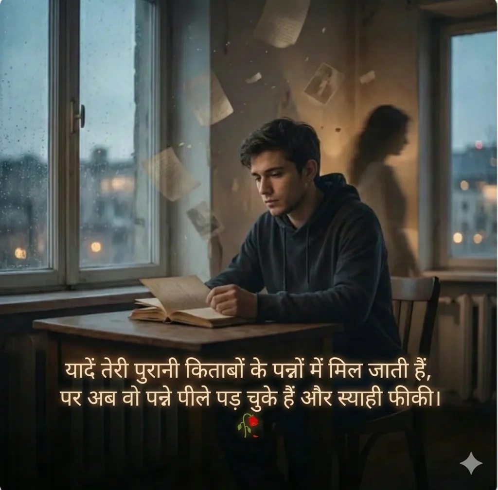 Best Sad Shayari with Emoji in Hindi
