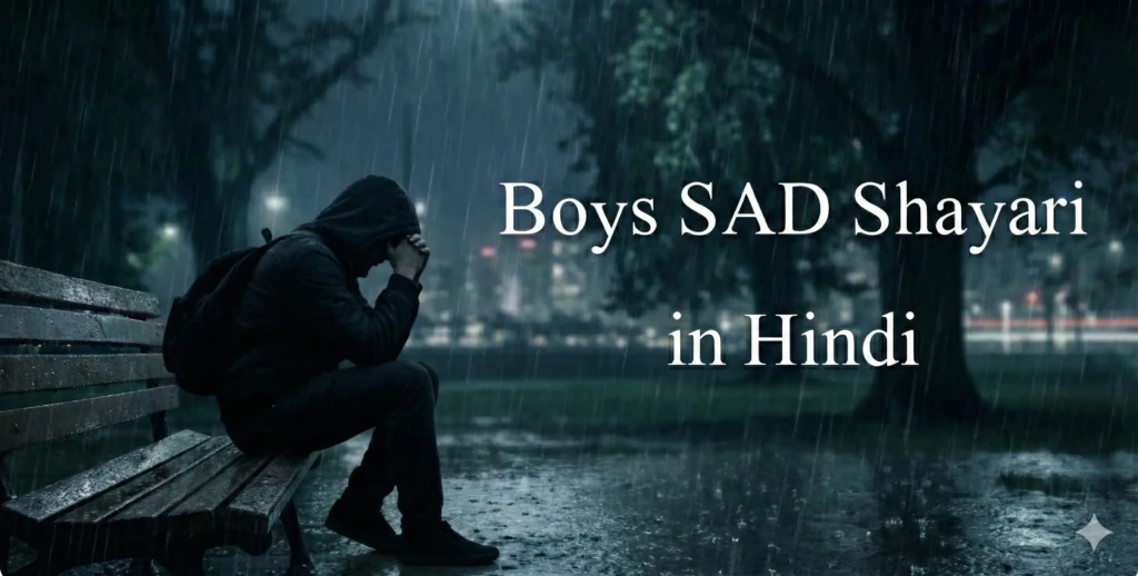 Boys Sad Shayari in Hindi