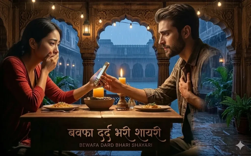 Bewafa Dard Bhari Shayari