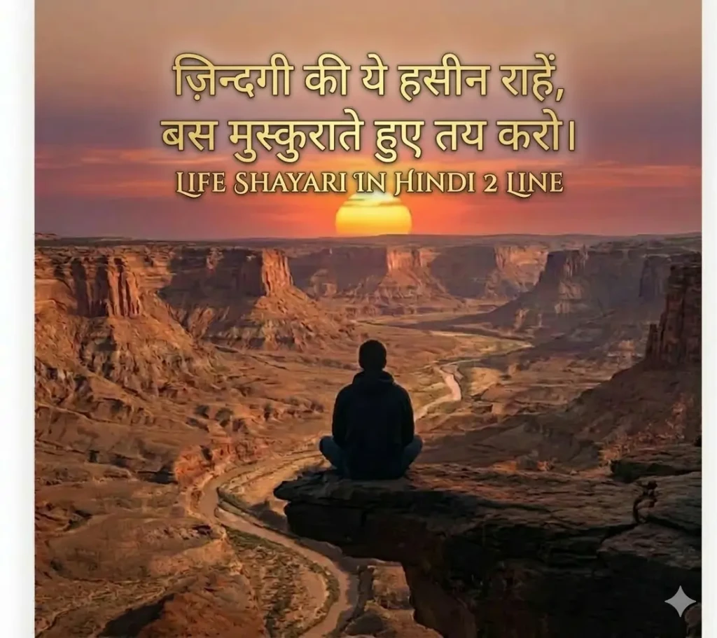 Life Shayari in Hindi 2 Line