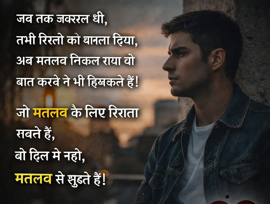 Matlabi Baat Nahi Karne Ki Shayari